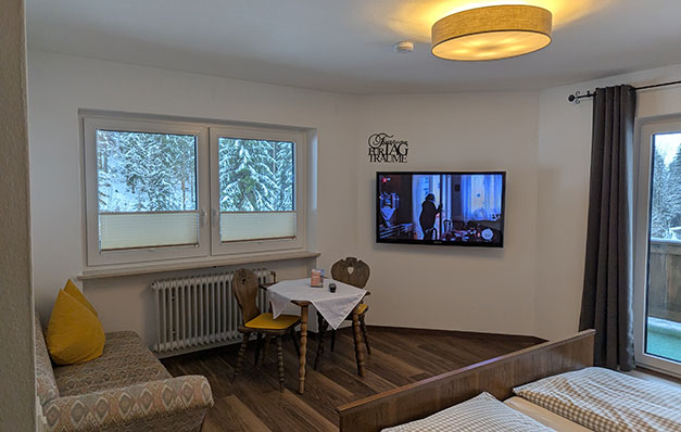 Zimmer im Wanderhotel Mühle – vom Standardzimmer bis zur Mühlen-Suite