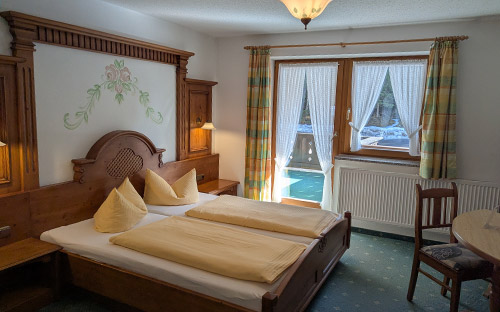 Landhauszimmer im Wanderhotel Mühle