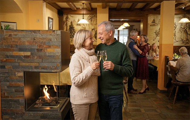 Silvester im Wanderhotel Mühle – festlicher Jahreswechsel im Bayerischen Wald