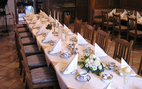 Feierlichkeiten und Veranstaltungen im Gasthof Mühle