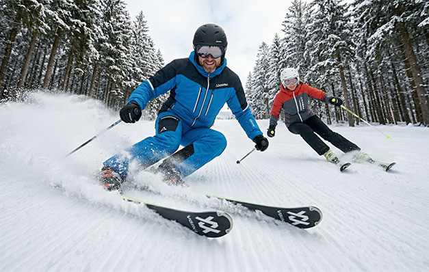Ski alpin am Grossen Arber im Bayerischen Wald
